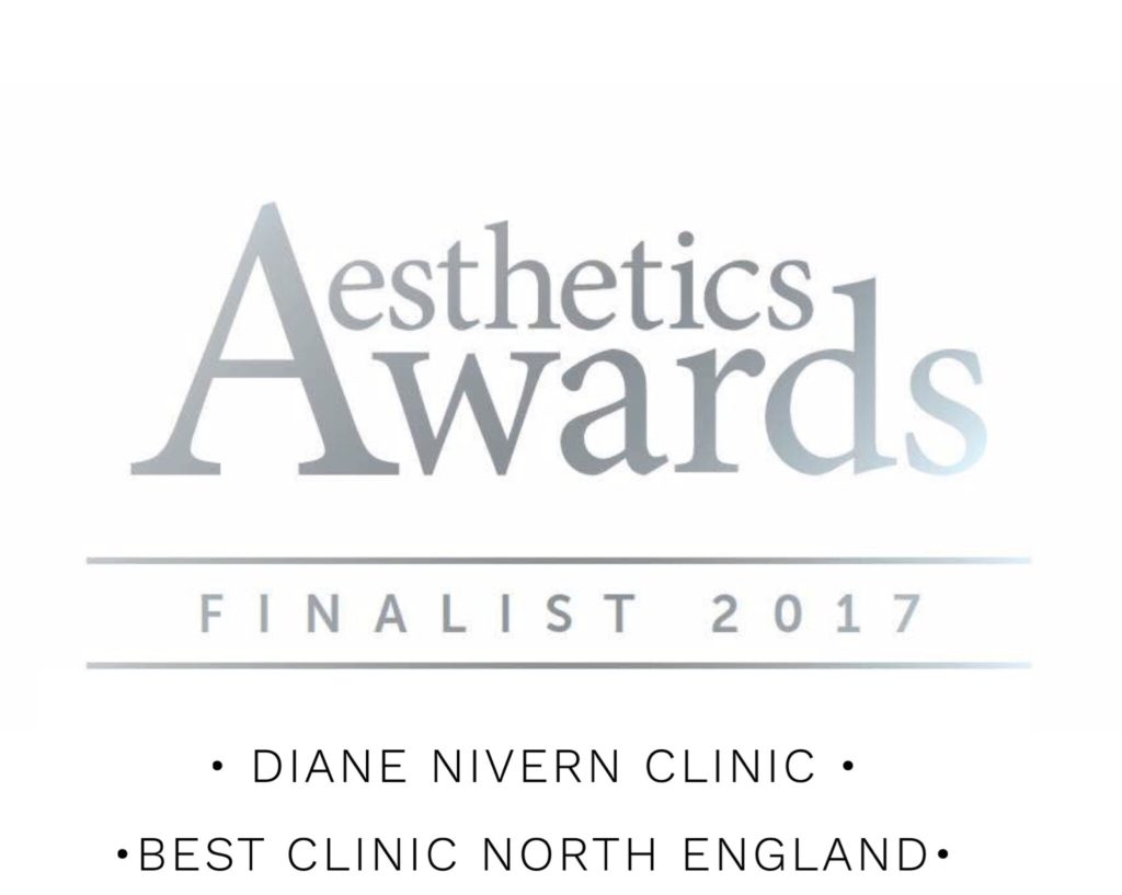 aesthetic awards finalist 2017 diane nivern clinic