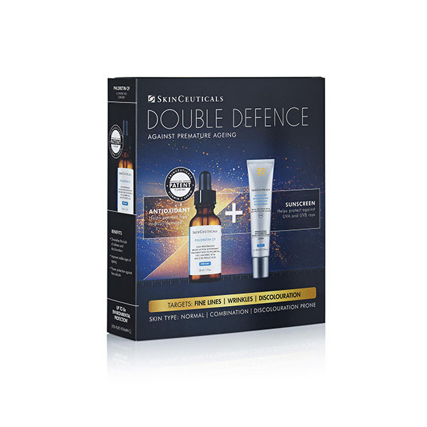 SkinCeuticals Double Defence Phloretin CF Kit for Combination + Pigmentation-Prone Skins